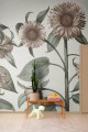 Fototapeta słoneczniki Rebel Walls R18710 Sunflower Peach Cottage Core