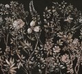 Fototapeta roślinna Rebel Walls R18729 Silk Floral Midnight Cottage Core