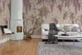 Fototapeta drzewo wisterii Rebel Walls R18732 Wisteria Tree Dusty Pink Cottage Core