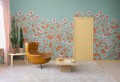 Fototapeta roślinna rumianek Rebel Walls R19584 Chamomile Summer Cottage Core