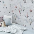 Tapeta balony, sterowce, latawce i statki Balloons Adventure Dekornik DEKO.TAP.058
