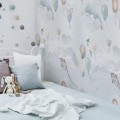 Tapeta balony, latawce i ptaki Balloons Fairytale Dekornik DEKO.TAP.059
