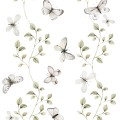 Tapeta botaniczna z motylami Butterflies Having Fun Dekornik DEKO.TAP.063