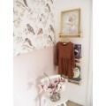 Tapeta ptaszki Birds White-Gray Dekornik DEKO.TAP.076
