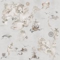 Tapeta morska Mapa Stories From The Sea Color Dekornik DEKO.TAP.145