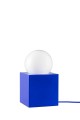 Lampa stołowa z wejściem USB 216709 Bob 14 Blue Globen