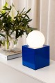 Lampa stołowa z wejściem USB 216709 Bob 14 Blue Globen