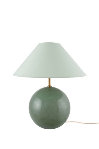 1 szt / 24 H Lampa stołowa klasyczna 624603 Iris 35 Green Globen