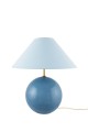1 szt / 24 H Lampa stołowa klasyczna 624609 Iris 35 Dove Blue Globen