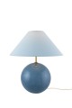 1 szt / 24 H Lampa stołowa klasyczna 624609 Iris 35 Dove Blue Globen