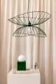 Lampa wisząca minimalistyczna 258003 Ray 70 Green Globen