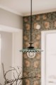 Lampa wisząca vintage 641303 Cobbler 25 Green Globen