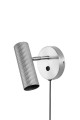 Kinkiet ryflowany 433353 Hubble Brushed Steel Globen