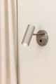 Kinkiet ryflowany 433353 Hubble Brushed Steel Globen
