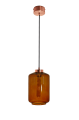 Lampa wisząca pojedyncza Famlight Leyte Orange Copper