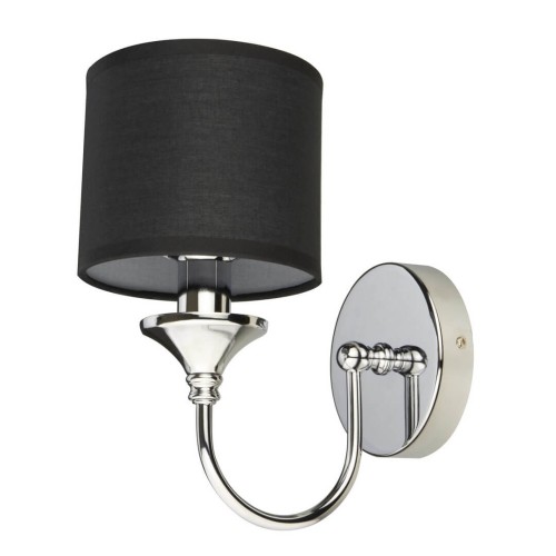 Kinkiet w stylu Hampton W01837CH-BK ABU DHABI Cosmo Light