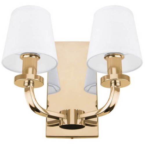 Kinkiet w nowojorskim stylu złoty W02510AU-WH NEW YORK Cosmo Light