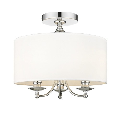 Plafon w stylu Hampton C03466CH-WH ABU DHABI Cosmo Light