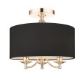 Plafon w stylu Hampton C03480AU-BK ABU DHABI Cosmo Light