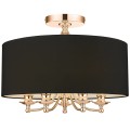 Plafon w stylu Hampton C05442AU-BK ABU DHABI Cosmo Light