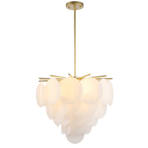 Lampa wisząca elegancka P04094BR TROMSO Cosmo Light