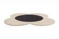 Dywan kwiatek beżowy Flower Spot ECRU/BLACK 158409 Orla Kiely 