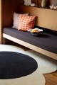 Dywan kwiatek beżowy Flower Spot ECRU/BLACK 158409 Orla Kiely 