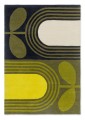 Dywan kwiaty retro STRIPED TULIP SEAGRASS 16307 Orla Kiely