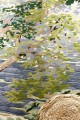 Dywan z roślinnym wzorem ANCIENT CANOPY FOREST GREEN 146708 Sanderson