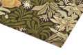 Dywan zielony z roślinnym wzorem MOREW – BOWER TWINING VINE GREEN 128207 Morris & Co.