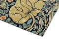 Dywan florystyczny niebiesko-żółty Pimpernel INDIGO 28818 Morris & Co.
