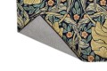 Dywan florystyczny niebiesko-żółty Pimpernel INDIGO 28818 Morris & Co.