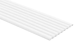 Panel ścienny 3D malowany na biało WP001TP Duna Mardom Decor - wys. 200 cm