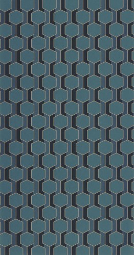 Tapeta heksagony Casadeco DERB 89306914 Hamilton Derby