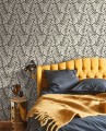 Tapeta liście paproci Casadeco DERB 89317246 Preston Derby
