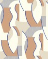Tapeta geometryczna artystyczna Casadeco MISI 89331616 Concept Milano Sixties