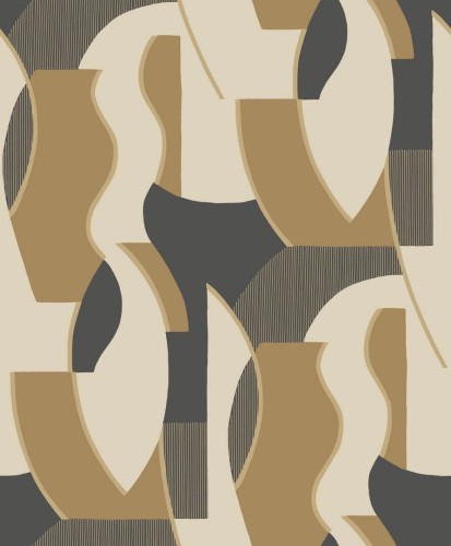 Tapeta geometryczna artystyczna Casadeco MISI 89339404 Concept Milano Sixties