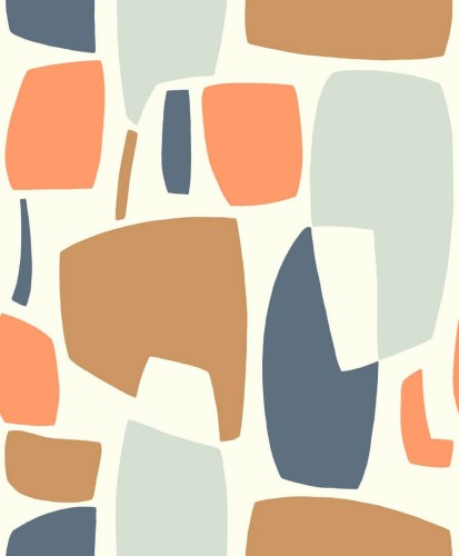 Tapeta geometryczna retro Casadeco MISI 89383606 Module Milano Sixties