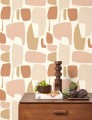 Tapeta geometryczna retro Casadeco MISI 89384114 Module Milano Sixties