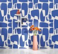 Tapeta geometryczna retro Casadeco MISI 89386776 Module Milano Sixties