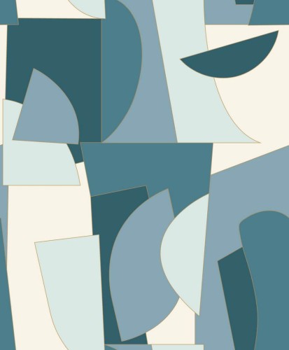 Tapeta geometryczna Caselio OTLS 105010644 Figures Outlines