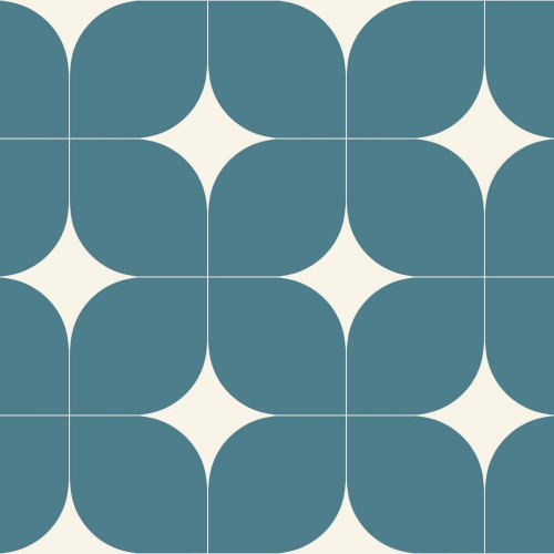 Tapeta geometryczna retro Caselio OTLS 105040641 Detour Outlines