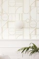 Tapeta geometryczna Caselio OTLS 105060248 Border Outlines