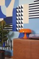 Mural geometryczny Caselio OTLS 105070603 M Electricity Outlines