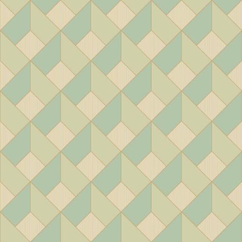 Tapeta geometryczna z efektem 3D Caselio OTLS 105097623 Square Outlines