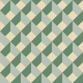Tapeta geometryczna z efektem 3D Caselio OTLS 105097934 Square Outlines