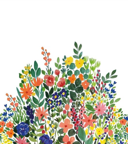 Mural bukiet kwiatów Caselio PMW 104644501 M Blanket Of Blooms Pimp My Wall