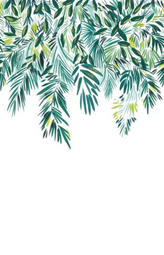 Mural liście Caselio PMW 104687004 L Greenmood Pimp My Wall