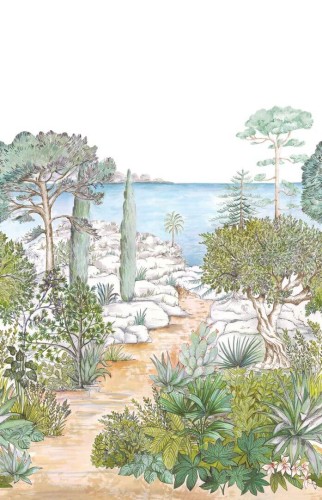 Mural nadmorski krajobraz Caselio PMW 104717104 L Southern Painting Pimp My Wall