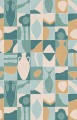 Mural geometryczny w ceramiczne dzbanki Caselio PMW 104747104 L Ceramic Tiles Pimp My Wall